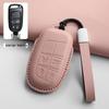 Leather Car Key Holder for Jeep Compass and Dodge Renegade
