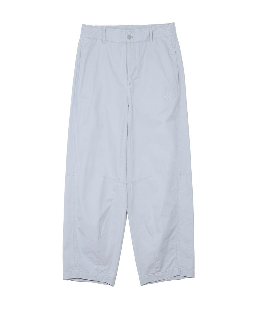 Nontai Cotton Wide Curved Pants (Greyish Sky)