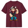 Tricou Popeyed the Sailorman Plajă Tricouri din Bumbac Pentru Bărbat Tricou cu Logo Personalizat Mânecă Scurtă Tricouri Vintage