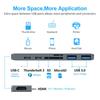 USB 3 1 Type C Hub HDMI Adapter 4K Thunderbolt 3 USB C Hub 3 0 TF SD Reader Slot PD Charging for MacBook Air Pro M3 M2 M1 Chip