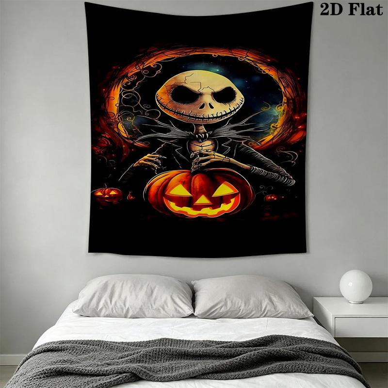 Nightmare Before Emma'S Adventure Tapestry Background Cloth Fashion Print Background Cloth Wall Decoration Christmas Gift