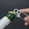 Stainless Steel Mountaineering Carabiner Bottle Opener Outdoor EDC Multi-Functional Tool Key Hook Hex Wrench 4