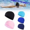 Solid Nylon Color Swimming Cap Durable High Elasticity Hat Outdoor Activities