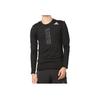 Adidas TF Warm Long Sleeve Slim Fit Crew Neck T-Shirt Men Tops Black GT9516