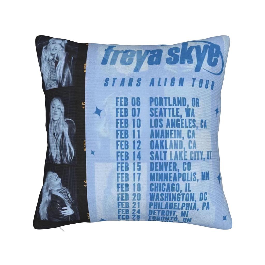 Freya Skye Stars Align Tour Kissenbezug Zubehör Druck Kissenhülle Geschenk Kissenhülle Zuhause Mehrere Größen