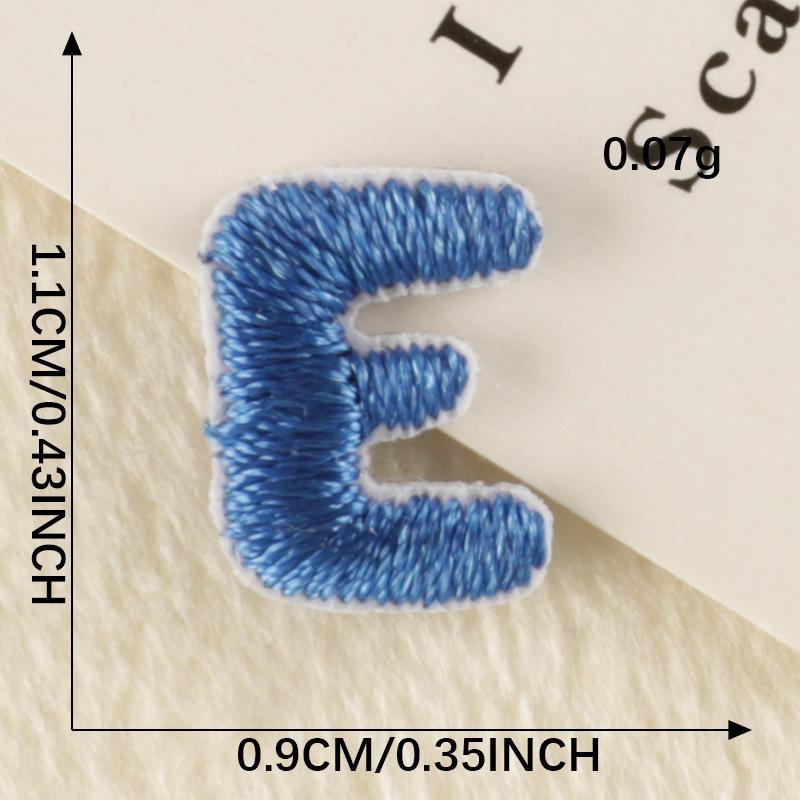 Embroidery Label Embroidery Sticker Cartoon English Patch Patch Accessories Badge < Unk > < Unk > Wappen Accessories Ironing Cloth Sticker