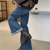 New inner height increase naked boots short boots black dark brown for spring, autumn and winter women