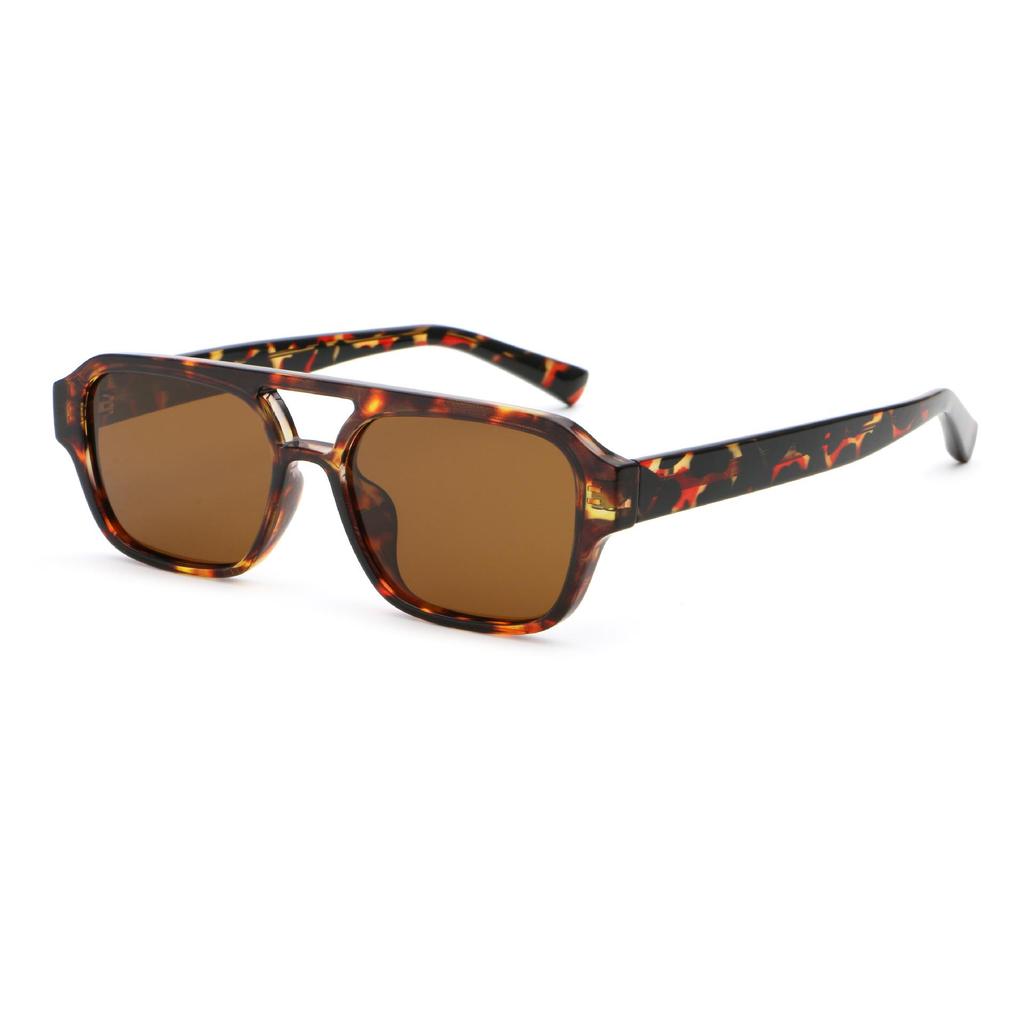 Polarized High-End Double Bridge UV Protection Sunglasses for Men & Women - Face Slimming Style