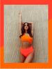 Women's Korean-Style One-Shoulder Halter Backless High-Waist Slimming One-Piece Swimsuit for Resort