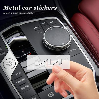 Car Sticker Emblem Badge Metal Sticker Decal Car Accessories For Cerato Soul Venga Forte Spectra Sedona Niro Cadenza