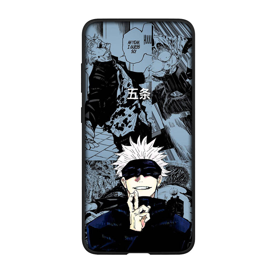 for iPhone 17 15 Xiaomi Poco F7 F8 X7 X6 C85 C75 C71 M8 Redmi Note 14 13 12 11 Pro Max 14C 13C 15C A3 A4 Phone Case Cartoon Jujutsu Kaisen Gojo Satoru