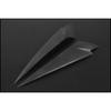 Pegatina Recorte Decorativa Cubierta Ceja Faros de Coche Parpado para BMW X1 28i 35i xDrive 2008-2012 E84 FRP negro mate
