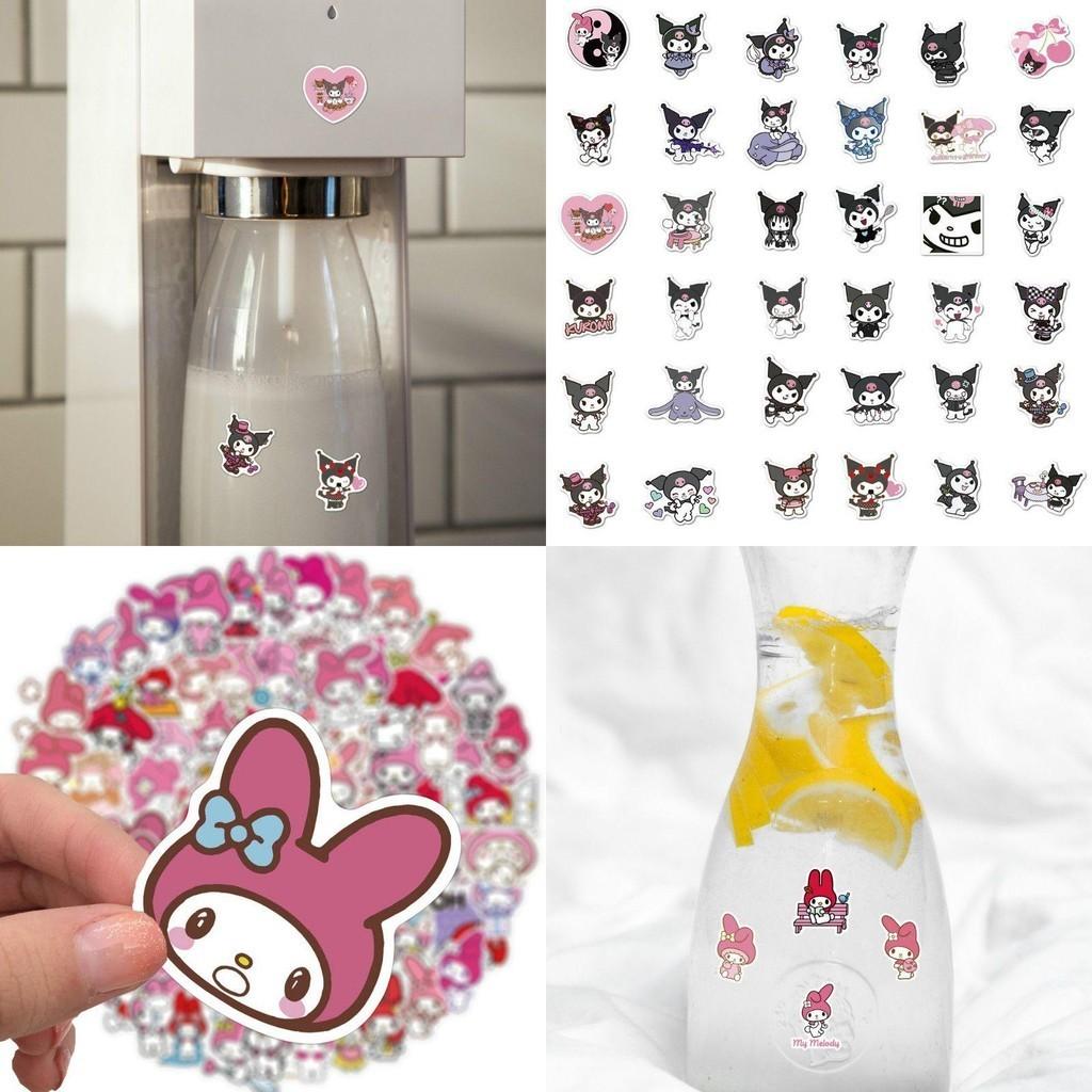 100pcs Kuromi My Melody Stickers Cute Waterproof Kawaii Decals For Luggage And More