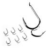 10Pcs Fishing Hook Package High-carbon Steel Two Strength Tip Sharp Fighting Hook With Barbed Fish Gear For Taiwan Sea Fishing