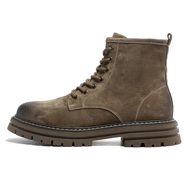 

Retro Martin boots men s 2025 autumn and winter new short boots trendy versatile big yellow boots men s British style tooling boots men s shoes 38 women s shoes