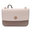 Leather Crossbody Shoulder Bag With Gold Hardware Women Bags Beige Gray 159976-100