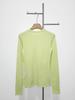 2025 Autumn/Winter Slim-Fit Wool Long Sleeve T-Shirt