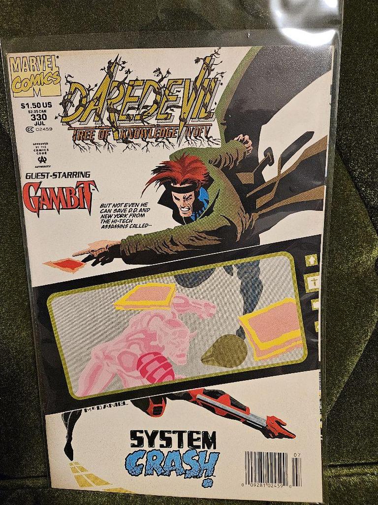 [USED] Daredevil American comic leaf set of 7