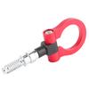 Car Auto Trailer Aluminum Alloy Front Tow Hook Decoration Towing Ring for E Series Red