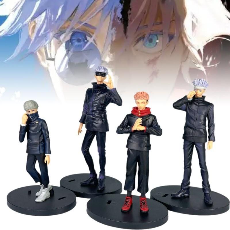 Kaisen Satoru Jujutsu Gojo Itadori Yuji Inumaki Toge Pvc Toy Model Xmas Gift