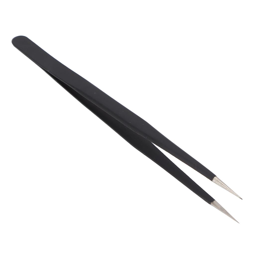 Nail Tweezers Multifunctional Durable Rustproof Exquisite Double Headed Design Tweezers for Home Nail Salon