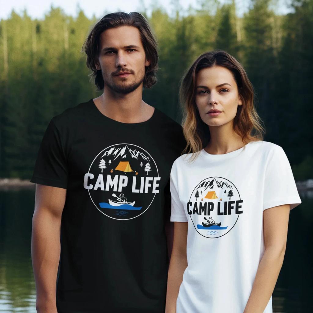 Round neck and half Sleeve Graphich Print T- shirt for both men and Women