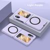 Matte Magnetic Anti-fingerprint PC Case For Oppo Find N3 N2 Flip Car Adsorption Shockproof Back Cover Shell