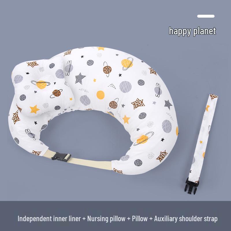 Breastfeeding & Nursing Pillow - Postpartum Support, Backrest, Side-Lying Baby Feeding Cushion
