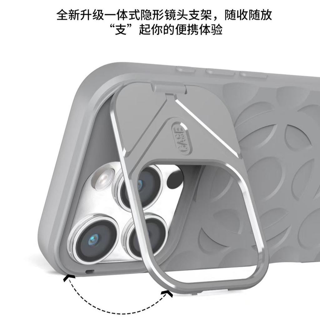 Magnetic Lens Holder Is Suitable for Apple 16Pro Series TPU Mobile Phone Case Iphone15 Protective Case.