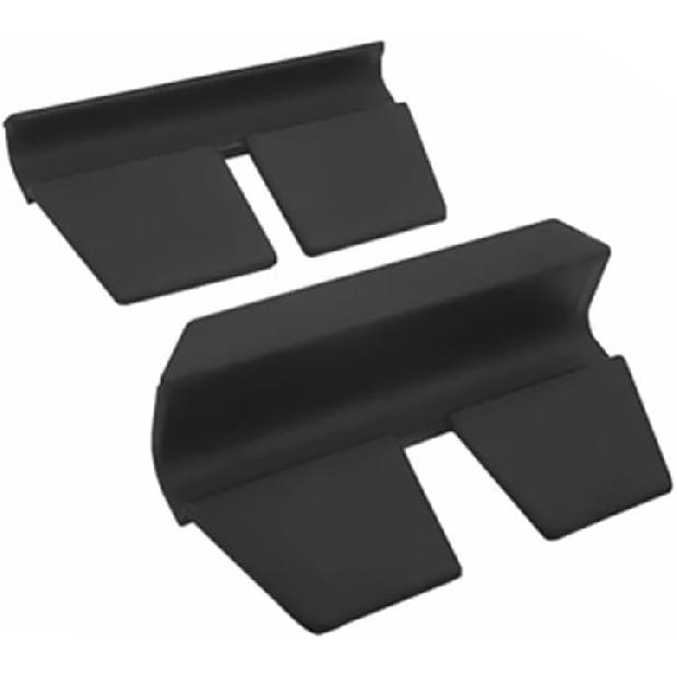 2Pcs T-Top End Cap Seals, Front & Rear T-Top End Cap Seals for Chevy Camaro Firebird 1993-2002, Replace 10248550, 10248551,Black