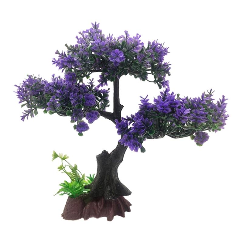 Artificial Plant Aquascaping Ornaments Colorful Fish Tanks Accessory for Freshwater Fish Habitat Enhancement