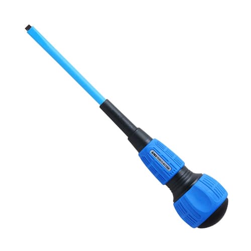 ANEX Screwdriver, Insulated, 1000V Compatible, Ball Grip, for Electrical Work, -4x100, No. 7800