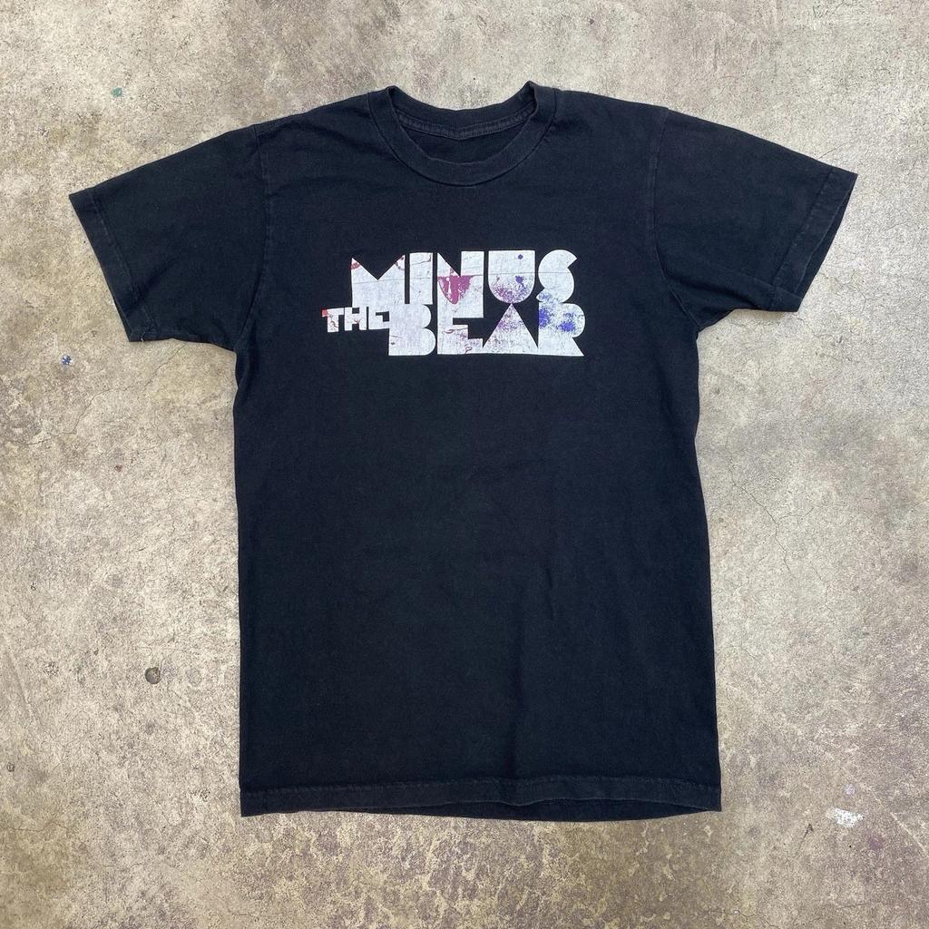Rare! Minus the Bear Band LOGO Shirt Unisex Concert S to 4XL BL1907