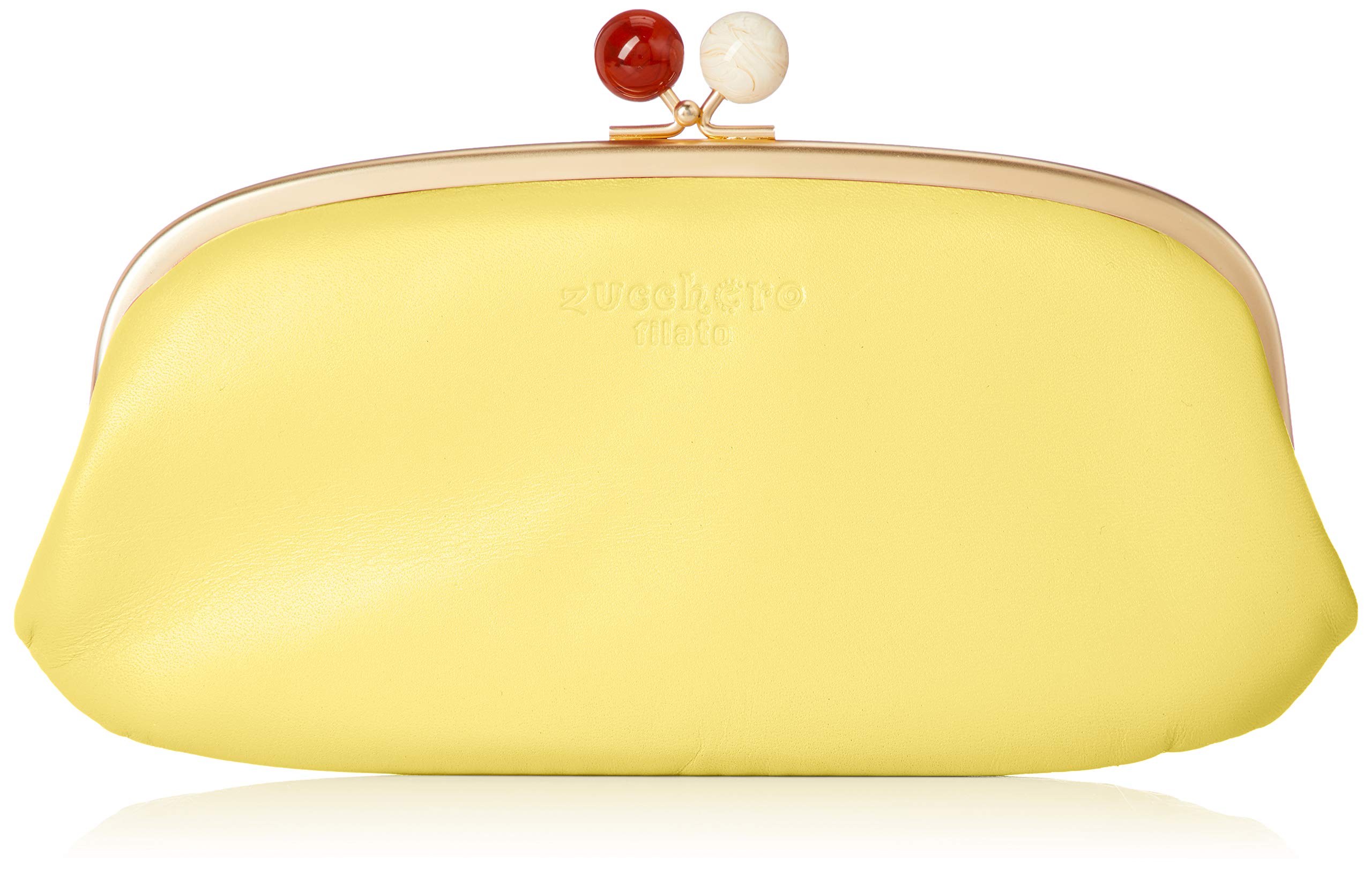 

58057 Long Wallet with Clasp 5805752 for Yellow [ZUCCHERO FILATO] Women,