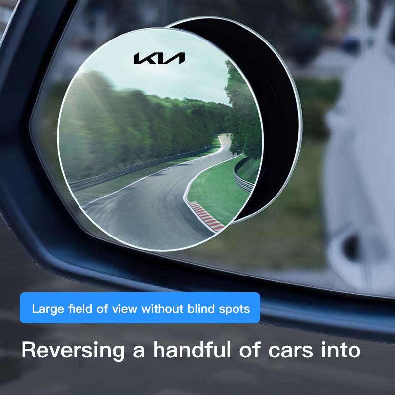 Car Rearview Mirror 360° Small Round Mirror Auto Accessories Valve For KIA K9 Sportage Niro K5 Carnival EV6 EV9 EV3 K8 Stinger sdvc80