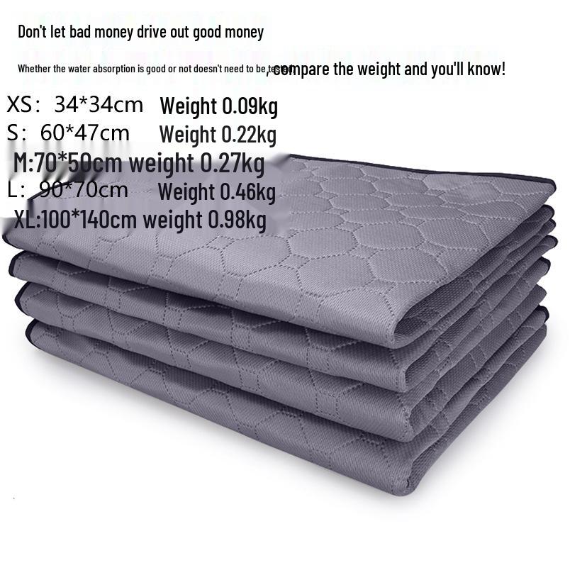 Machine Washable Non-Slip Reusable Absorbent Pet Urine Pad for Dogs