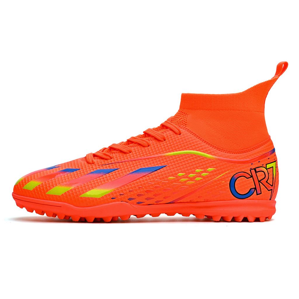 New High-Top Football Shoes, Youth Long Nails, Broken Nails, Artificial Turf Professional Football Shoes