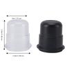 2pcs set Matte Finish Dosing Cup Thickened PC Material Coffee Dosing Mug  For Coffee Maker Machine