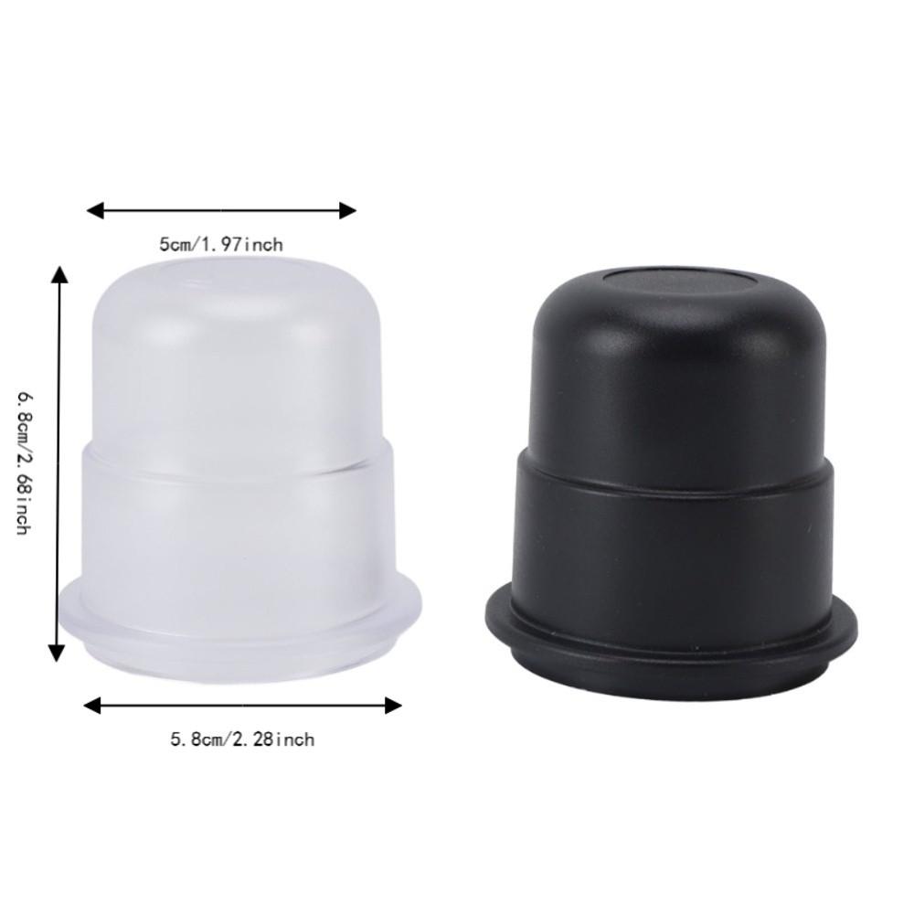 2pcs set Matte Finish Dosing Cup Thickened PC Material Coffee Dosing Mug For Coffee Maker Machine