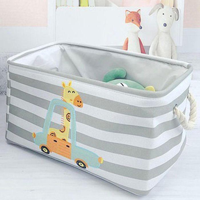 Boîte de rangement pliable - GIRAFE - Poignées - Grande capacité - Pliable