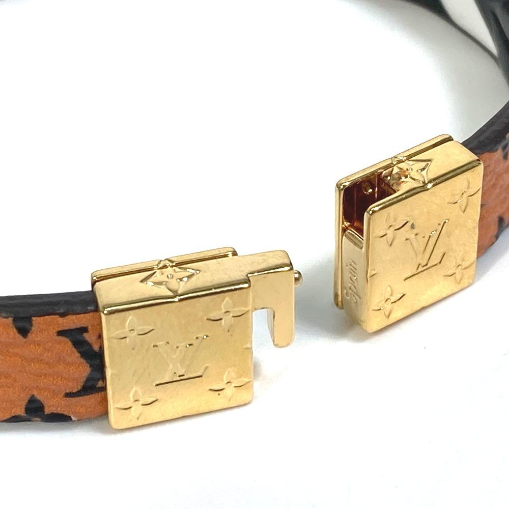 Louis Vuitton M6774F Monogram Bracelet LV Crafty Reversible Accessories Bracelet