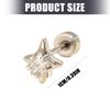 Edgy Yet Sweet Star Studs For Ear Cartilage Allergy Proof Stainless Steel Jewelry Everyday Wear
