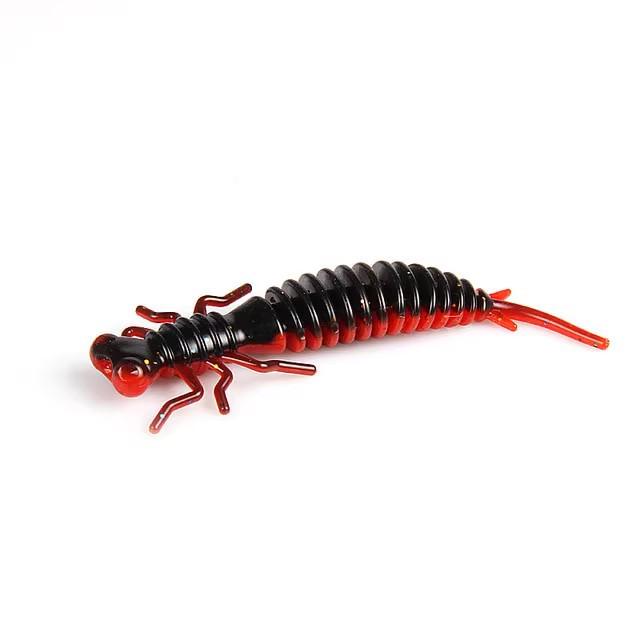 Bear King L16 Floating Soft Worm Lure: Attracts Big Bass, Perch, Asp, and More. Perfect for All-purpose Fishing.