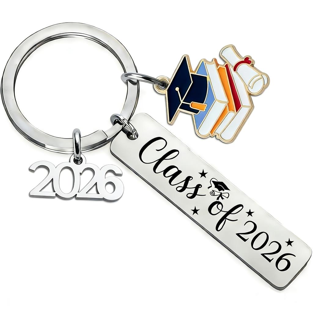 1 Piece, a Gift for the 2026 Graduates, an Ideal Keychain Gift for High School and College Graduates (male and Female).
