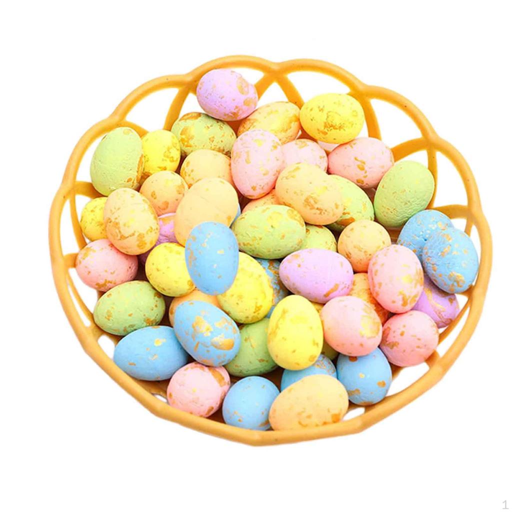 Easter Egg Mini Ornament Craft Eggs Decorative DIY Crafts for Photo Props Weddings