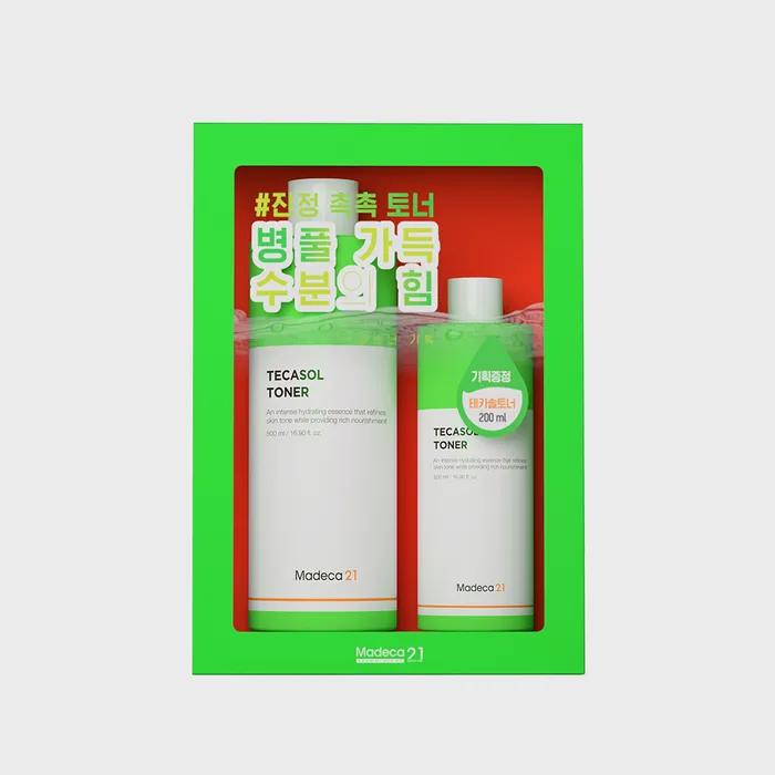 Dongkook Pharmaceutical Madeca21 Tecasol Toner Special Set (500ml+200ml)
