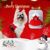 Classic Santa Claus Dog Christmas Outfit - Holiday & New Year Pet Dress