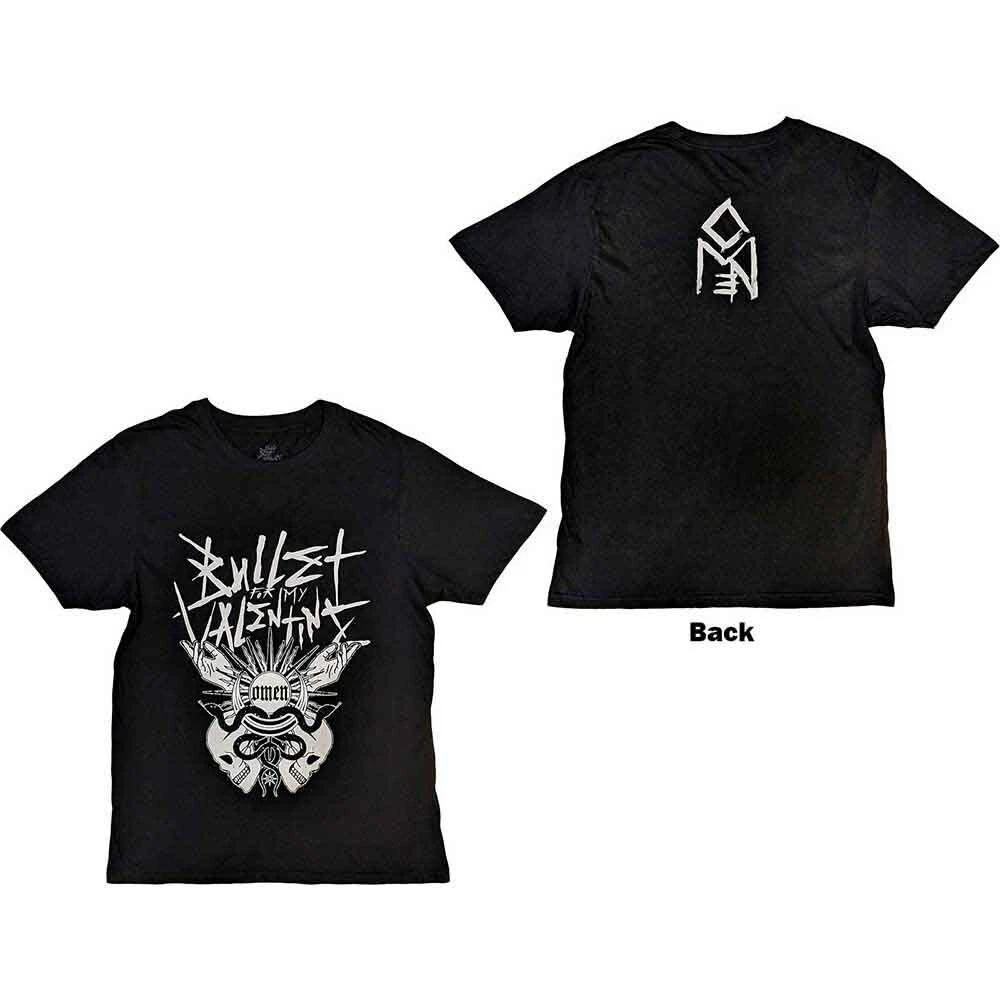 Bullet For My Valentine Omen T-Shirt Black New XL