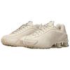Nike Shox R4 Natural Metallic Silver Men Sneakers Cream IO4544-100