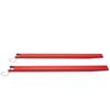 Pallet Fork Extensions, 82" Length 4.5" Width, Heavy Duty Carbon Steel Fork Extensions for Forklifts, 1 Pair Forklift Extensions with Pins, Forklift